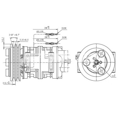 Компрессор RC-U08098Э MOTORCOOL
